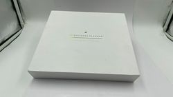 Universal Custom Handmade Luxury Matt White Lip And Base Gift Paper Box For Scarf