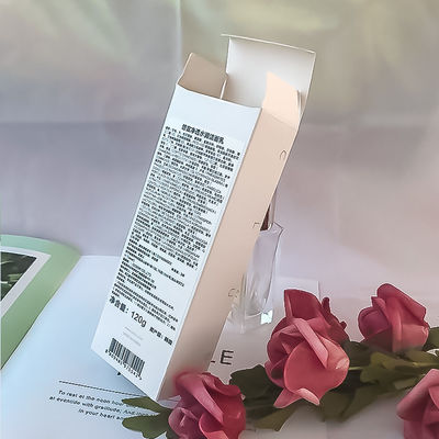 Custom Fold Rectangular Cosmetic Paper Box Packaging Packing Box For sunguard