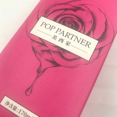 Small Cosmetic Skincare Packaging Plain White Cardboard Cosmetic Box