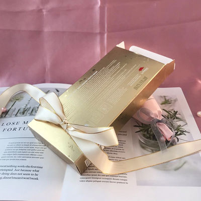 Custom Elegant Small Makeup Box Paper Gift Box For Skincare Packaging