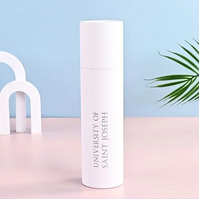 Round Paper Packaging Set Cardboard Tube Boxes Matt Lamination Stamping