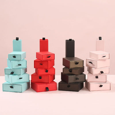 Cross Border Jewelry Box Ring Necklace Ear Accessories Packaging Box 2mm