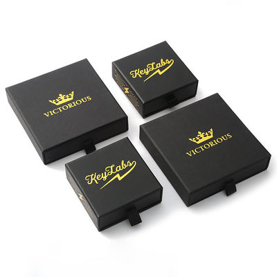 Sliding Ring Earring Jewelry Packaging Boxes Bracelet Pendant Necklace Drawer