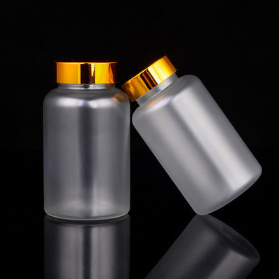 Provide PET Pharmaceutical Green Pill Tablet Packaging Bottle Container for Clear Frosted Plastic Vitamin Capsule Bottle
