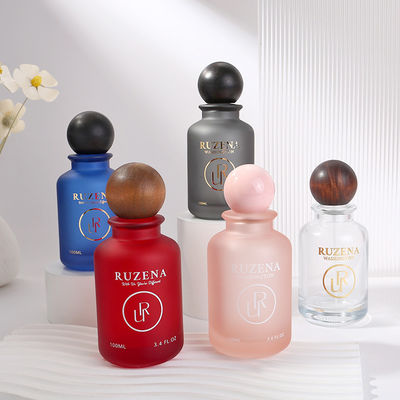 Unique Design 30ml 50ml 100ml Round Small Custom Refillable Empty Spray Glass Perfume Packaging Bottle with Box Luxury
