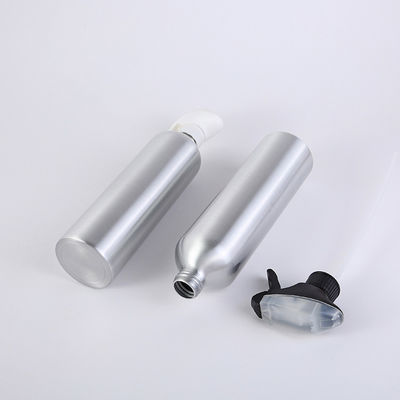 Customizable Logo and Color 300ml 500ml 16oz 32oz Empty Cosmetic Silver Perfume Aluminum Bottle for Personal Care