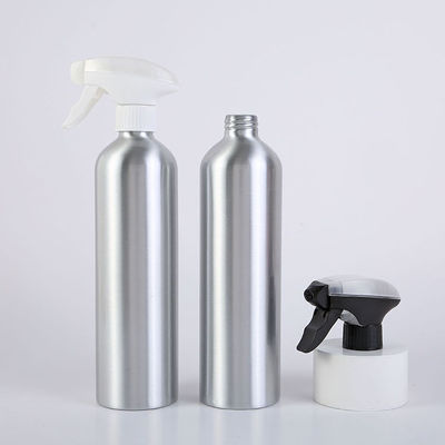 Customizable Logo and Color 300ml 500ml 16oz 32oz Empty Cosmetic Silver Perfume Aluminum Bottle for Personal Care