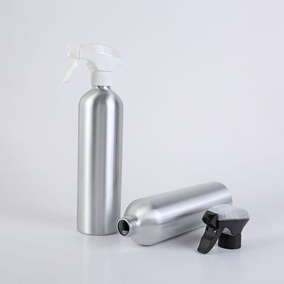 Customizable Logo and Color 300ml 500ml 16oz 32oz Empty Cosmetic Silver Perfume Aluminum Bottle for Personal Care