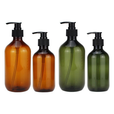 250ml 300ml 500ml Customized PET Bottle With Pump for Baby Shampoo Laundry Shower Gel and Body Shampoo Body Material PET