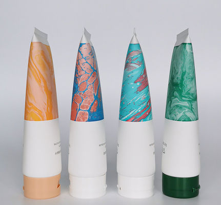 100ml Green Squeeze Tube Offset Printing Cosmetic Container with Screw Flip TOP Recycled Bioplastic Tube