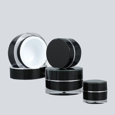 Eco Friendly Portable Containers 5ml 10g 20g Face Cream Jar Traveling Plastic Pot Jars for UV Nail Gel Cosmetic Packaging