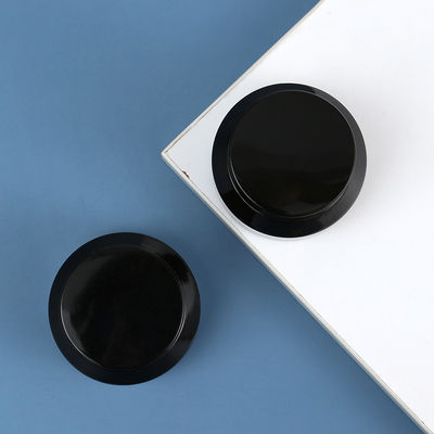 Sloping Shoulders 15g 20g 30g 50g 100g Amber Black Matte Glass Cream Jar with Glossy Black Cap Samples Process 2-3 days