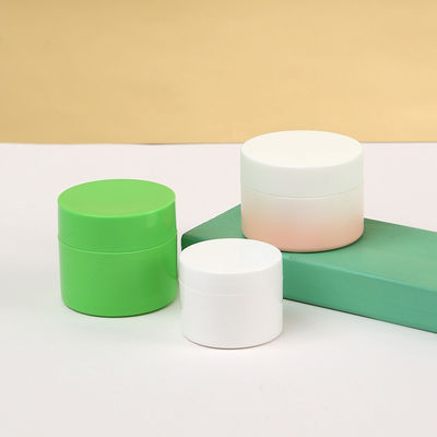 5g 10g 15g Small Eco Friendly Beauty Cream Jars for Empty Body Butter PP Container Plastic Soft Touch Cosmetic Jar Skin Care