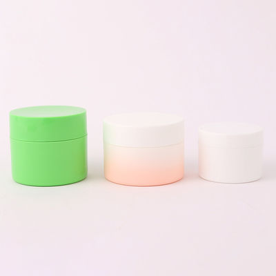 Wheat Biodegradable Cosmetic Containers Recyclable 100% PCR PLA Material Straw Cream Jar Green 2oz 3oz 8oz Free Samples