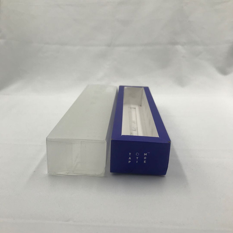 Custom Cardboard Box With Clear Window Drawer Gift Box With PVC Window